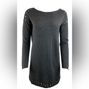 Zadig & Voltaire Edgy Sweater with Steel Eyelets